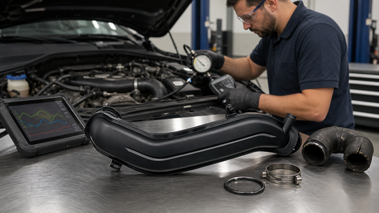 05E145673G 05E145673K Turbo Boost Pipe workshop diagnosis and OE fitment check | Partly Works