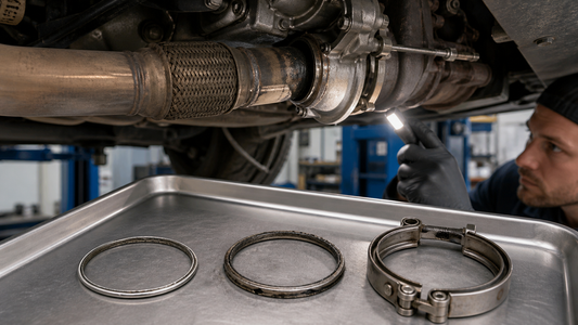 5Q0253115C Turbocharger-to-Exhaust V-Band Gasket workshop diagnosis and OE fitment check | Partly Works
