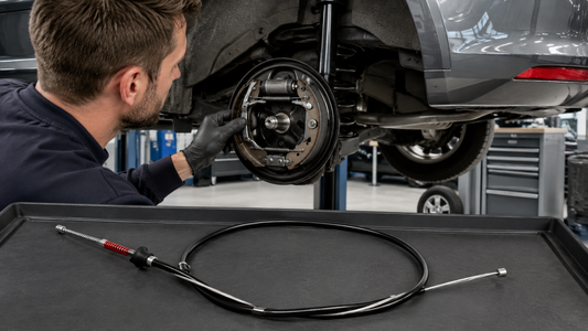 6Q0609721M 6Q0609721H Parking Brake Cable workshop diagnosis and OE fitment check | Partly Works