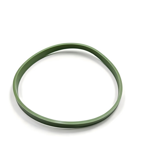Green circular throttle body seal gasket, thick rubber ring