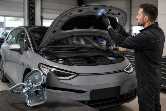 10D823186A Upper Hood Lock Hook and Release Catch workshop diagnosis and OE fitment check | Partly Works