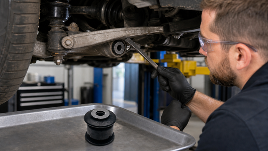 1K0407182F 1K0407182A 1KD407182 Control Arm Bushing workshop diagnosis and OE fitment check | Partly Works