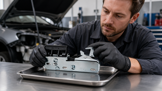 1KD823480 1K0823480 Hood Safety Catch workshop diagnosis and OE fitment check | Partly Works