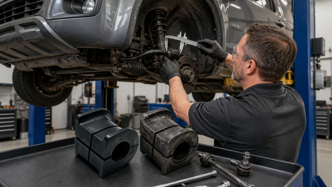 2H0411313C 2H0411313B 2H0411313D Stabilizer Bar Bushing workshop diagnosis and OE fitment check | Partly Works