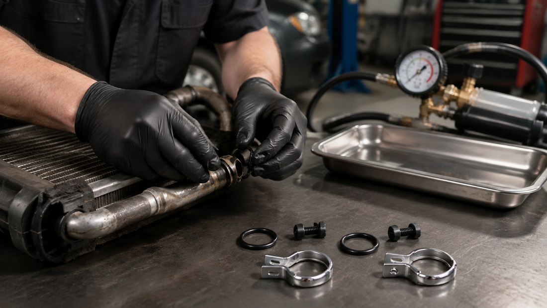 3C0898380 Heater Core Hose Seal Set workshop diagnosis and OE fitment check | Partly Works