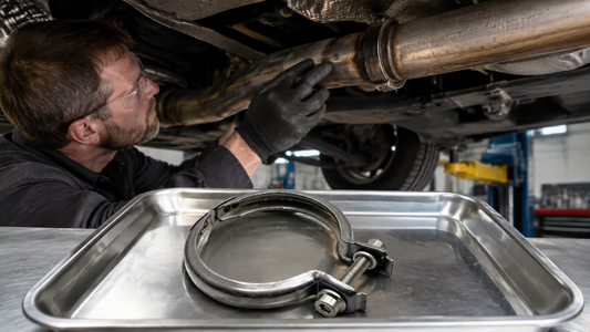 5QD253725A 5Q0253725D 5Q0253725A Exhaust Pipe Dual Clamp workshop diagnosis and OE fitment check | Partly Works