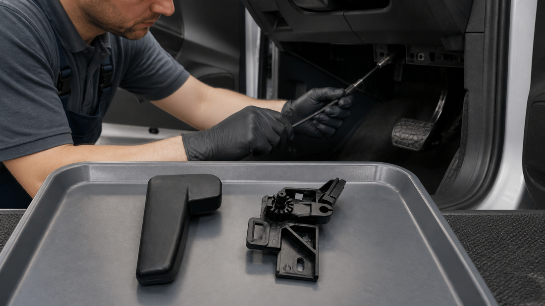 6R1823533 6R1823633 Hood Release Handle and Bracket workshop diagnosis and OE fitment check | Partly Works