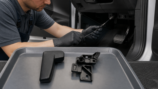 6R1823533 6R1823633 Hood Release Handle and Bracket workshop diagnosis and OE fitment check | Partly Works