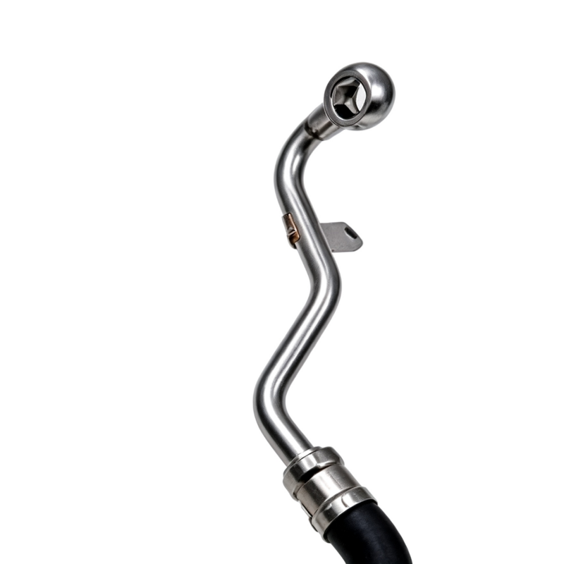 Turbo boost pipe assembly with metal bends and clamp coupler