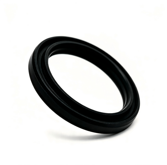 Black oil level sensor seal ring, oval profile with inner opening
