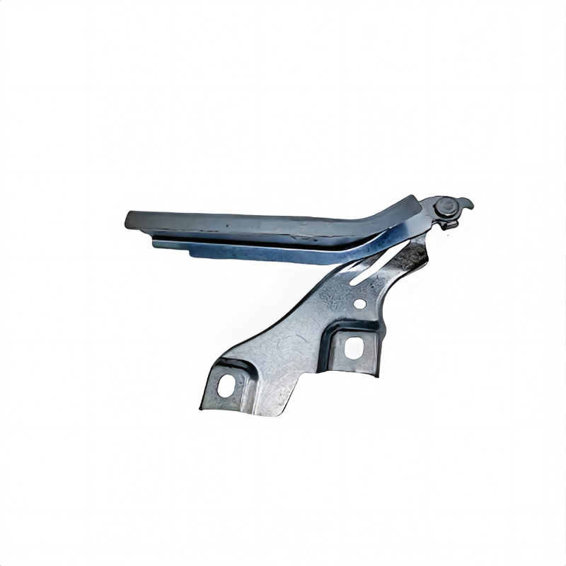 Hood hinge bracket with mounting holes and hinge pivot