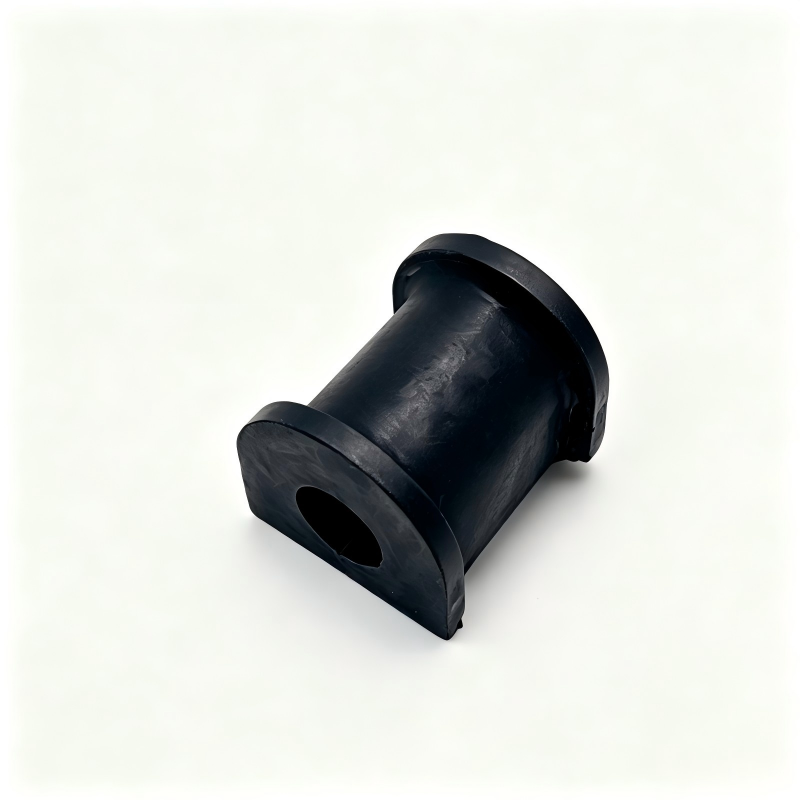 Stabilizer bar bushing, black rubber with circular opening ends
